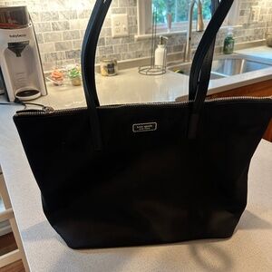 Kate Spade Black Nylon Tote